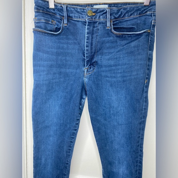 Frame Denim Blue Skinny Jeans - Picture 2 of 6